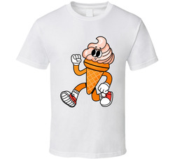 Ice Cream Cone Fast Food Character Group Halloween Costume T Shirt