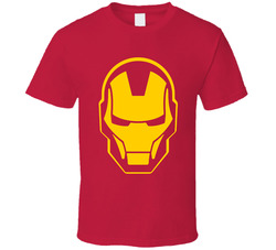Iron Man Superhero Halloween Costume T Shirt