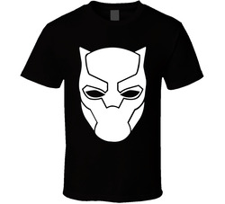 Black Panther Superhero Halloween Costume T Shirt