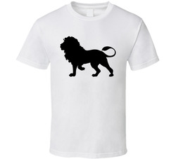 Lion Silhouette Animal Kingdom Group Halloween Costume T Shirt