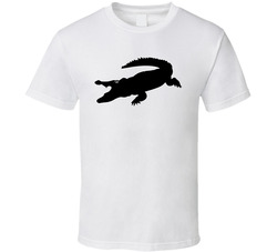 Alligator Silhouette Animal Kingdom Group Halloween Costume T Shirt
