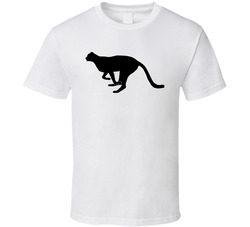 Cheetah Silhouette Animal Kingdom Group Halloween Costume T Shirt