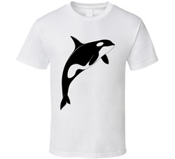 Killer Whale Silhouette Animal Kingdom Group Halloween Costume T Shirt