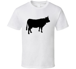 Cow Silhouette Animal Kingdom Group Halloween Costume T Shirt
