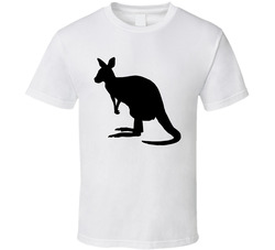 Kangaroo Silhouette Animal Kingdom Group Halloween Costume T Shirt