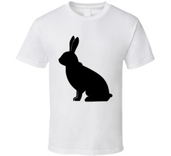 Rabbit Silhouette Animal Kingdom Group Halloween Costume T Shirt