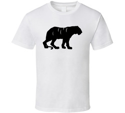 Tiger Silhouette Animal Kingdom Group Halloween Costume T Shirt