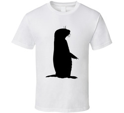 Prairie Dog Silhouette Animal Kingdom Group Halloween Costume T Shirt