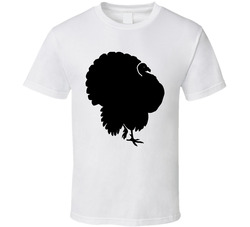 Turkey Silhouette Animal Kingdom Group Halloween Costume T Shirt