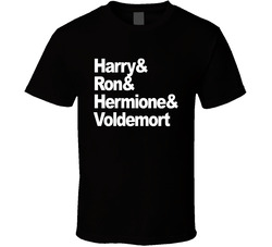 Harry & Ron & Hermione & Voldemort Harry Potter Movies Fan