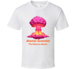 Atomic Scientist The Future Is Atomic Barbenheimer Mushroom Cloud Grou