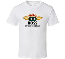 Ross We Were On A Break Friends Group Halloween Costume T Shirt