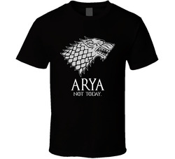 Arya Not Today Game Of Thrones Group Halloween Costume T Shirt