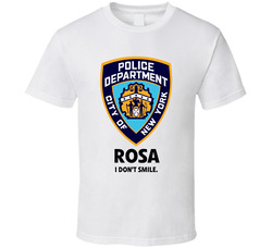 Rosa I Don't Smile Brooklyn Nine-nine Group Halloween Costume T S