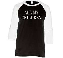 All My Children Soap Opera Tv Series Fan Raglan T Shirt