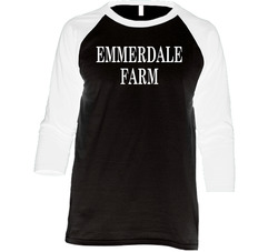 Emmerdale Farm Soap Opera Tv Series Fan Raglan Raglan 3/4 Sleeve