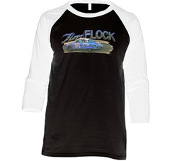 Tim Flock 2x Champion Race Car Driver Fan Retro Raglan Raglan 3/4 Slee