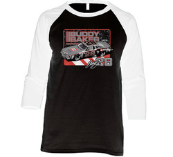 Buddy Baker Champion Race Car Driver Fan Raglan Raglan 3/4 Sleeve