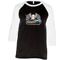 Herb Thomas 2x Champion Race Car Driver Fan Retro Raglan Raglan 3/4 Sl