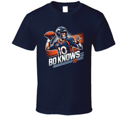 Bo Nix Bo Knows Football Fan T Shirt