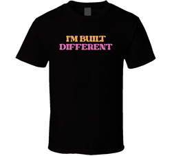 I'm Built Different Cool Viral Gen Alpha Saying T Shirt