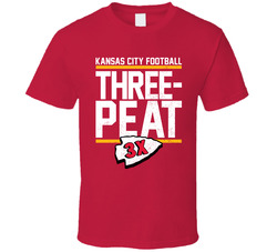 Three-peat Chiefs Fan T Shirt