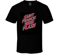 Saint Francis Red Flash  T Shirt