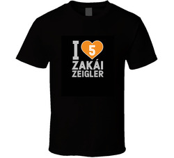 I Love Zakái Zeigler T Shirt