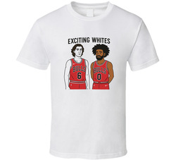 Colby White Josh Giddey Exciting  Whites T Shirt