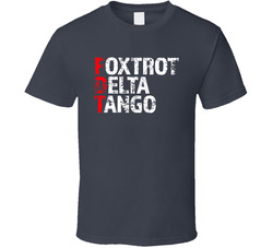 Foxtrot Delta Tango Peter Shankman T Shirt