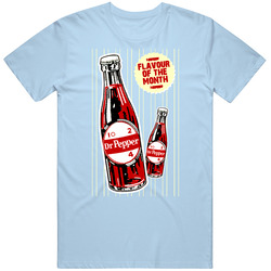 Dr Pepper Retro Merch Classic Cotton T Shirt