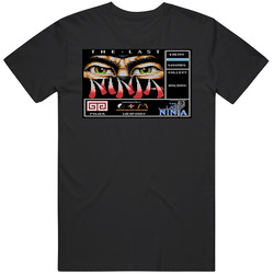 Commodore 64 The Last Ninja Retro Merch Classic Cotton T Shirt