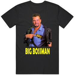 Big Boss Man Wrestling Legend Merch Classic Cotton T Shirt