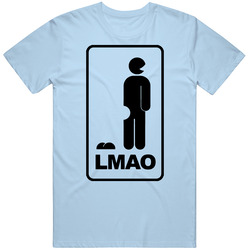 Laugh My Ass Off Lmao Merch Classic Cotton T Shirt