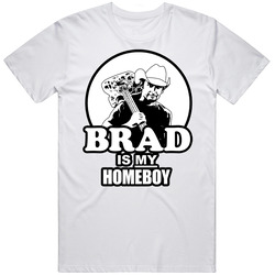 Brad Paisley Is My Homeboy Merch Classic Cotton T Shirt