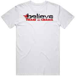 Believe Team Canada Olympics Merch Classic Cotton T Shirt