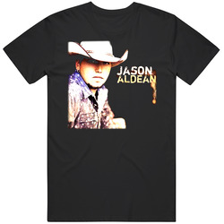 Jason Aldean Country Music Singer Merch Classic Cotton T Shirt