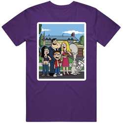 American Dad Funny Tv Show Merch Classic Cotton T Shirt