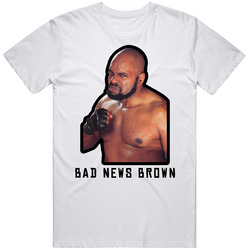 Bad News Brown Wrestling Legend Merch Classic Cotton T Shirt