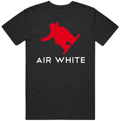 Shaun White Snowboarder Air White Merch Classic Cotton T Shirt