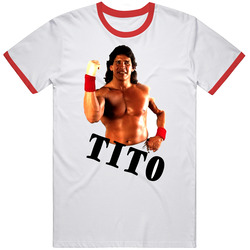Tito Santana Wrestling Legend Merch Classic Cotton T Shirt