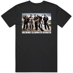 Creedence Clearwater Revisited Rock Band Merch Classic Cotton T Shirt
