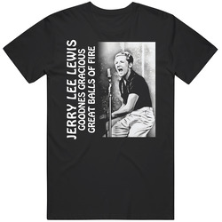 Jerry Lee Lewis Classic Country Singer Merch Classic Cotton T Shirt
