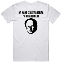 Seinfeld George Art Vandelay Tv Merch Classic Cotton T Shirt