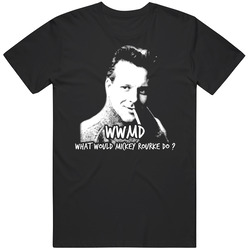 Wwmd What Would Mickey Rourke Do Merch Classic Cotton T Shirt
