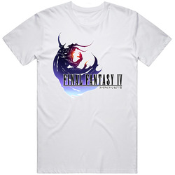 Final Fantasy 4 Iv Merch Classic Cotton T Shirt Final Fantasy 4 Iv Merch Classic Cotton T Shirt