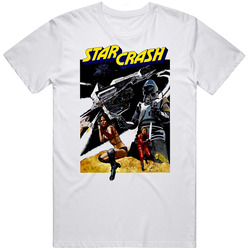 Star Crash Sci Fi Cult Movie Merch Classic Cotton T Shirt