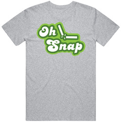 Oh Snap Retro Style Merch Classic Cotton T Shirt