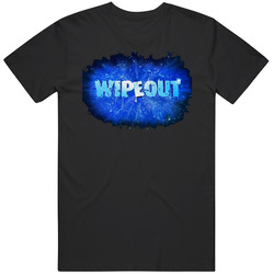 Wipe Out Funny Tv Game Show Logo Merch Classic Cotton T Shirt