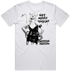 Christina Aguilera Not Myself Tonight Music Merch Classic Cotton T Shirt